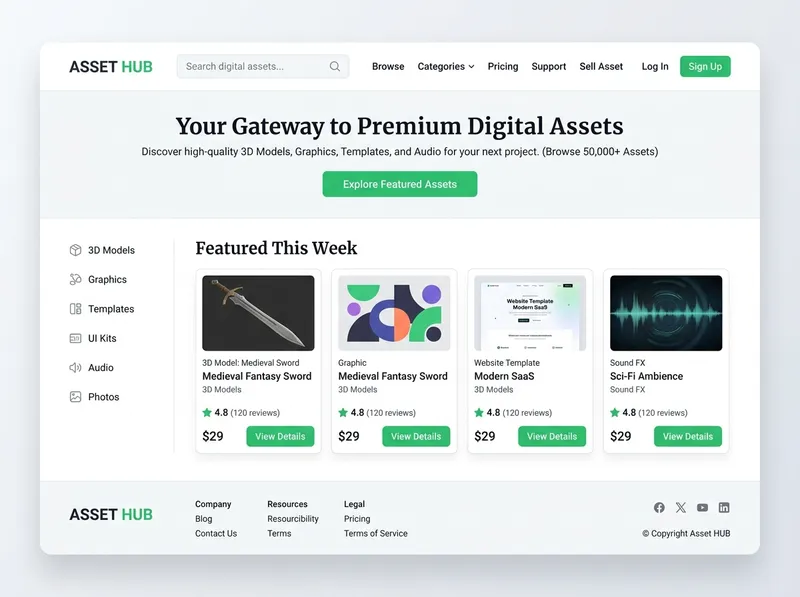 Digital Assets Marketplace