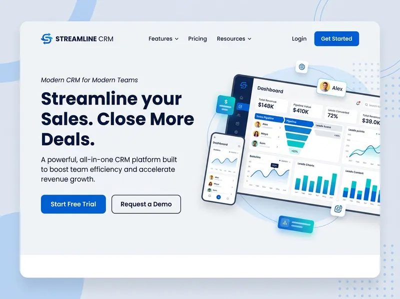 SaaS Landing Page
