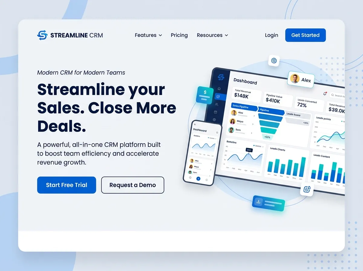 SaaS Landing Page